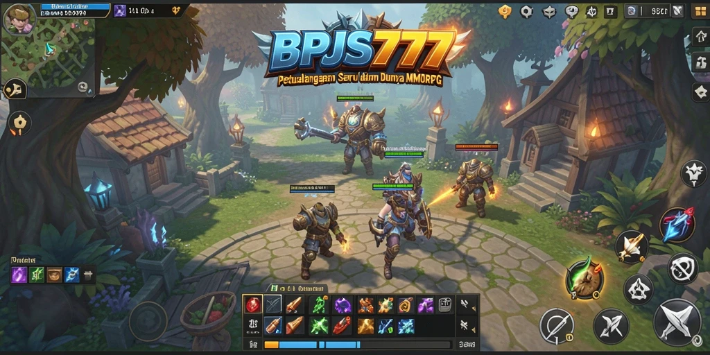 Tampilan gameplay seru di dunia fantasi BPJS777.