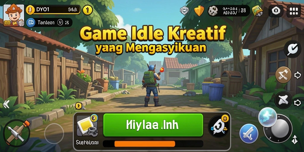Screenshot utama DYO1 menampilkan gameplay yang menarik dan mengasyikkan.