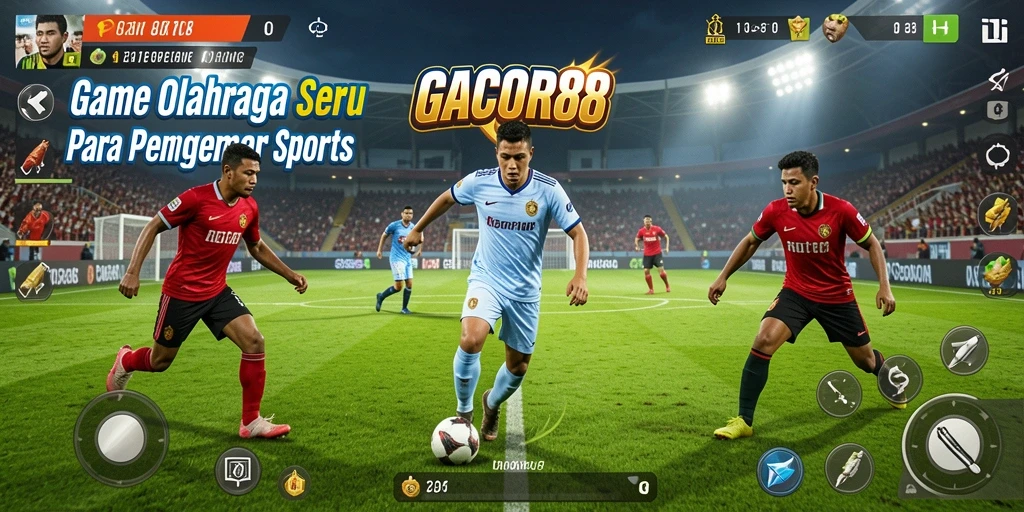 Tampilan gameplay GACOR88 yang menarik dengan berbagai olahraga.