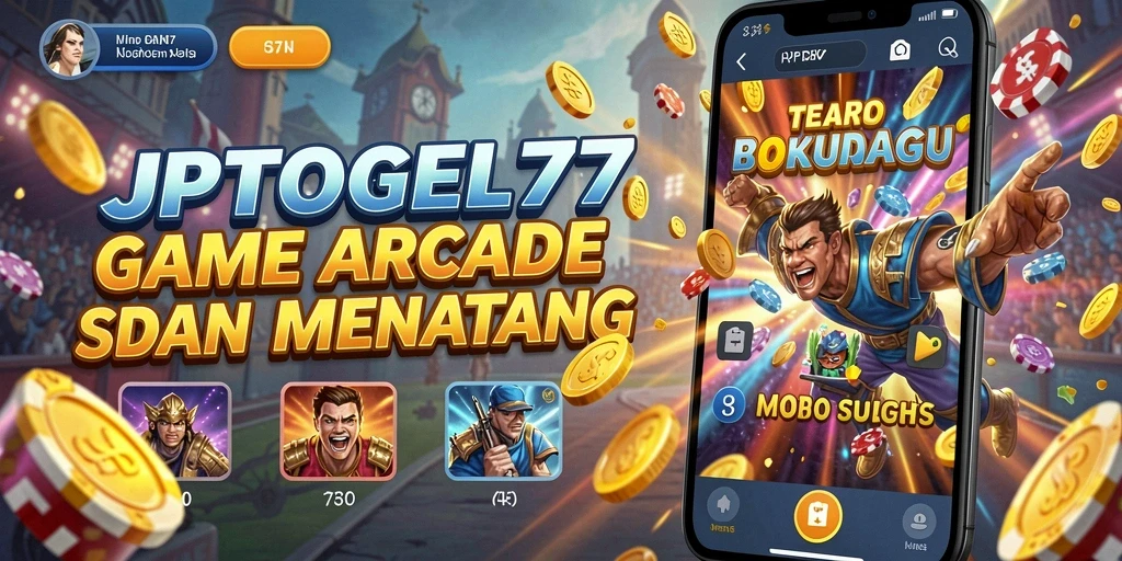 Screenshot gameplay JPTOGEL77 dengan aksi seru di dunia Arcade.