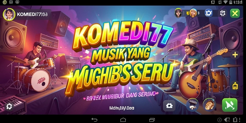 Tampilan gameplay KOMEDI77 yang menarik dan interaktif.