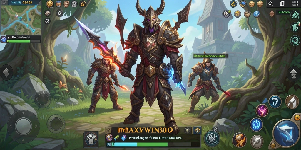 Gameplay seru dalam petualangan dunia MMORPG MAXWIN303.
