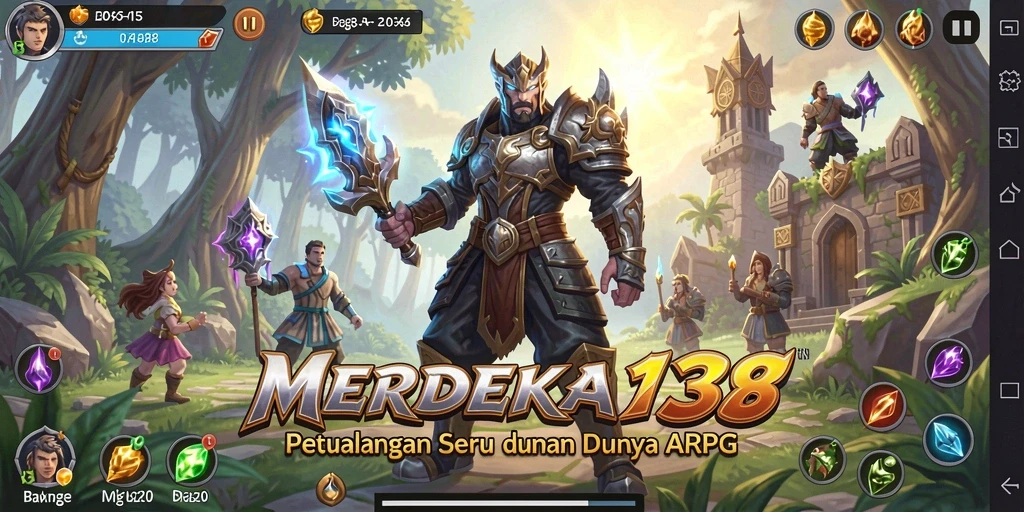 Tampilan menarik dari gameplay <strong>MERDEKA138</strong> dengan aksi yang mendebarkan.