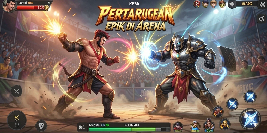 Gameplay seru dan karakter beragam dari RP66 dalam aksi.