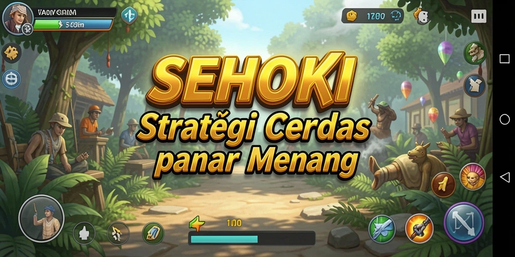 Gameplay SEHOKI dengan strategi mendalam dan taktis.
