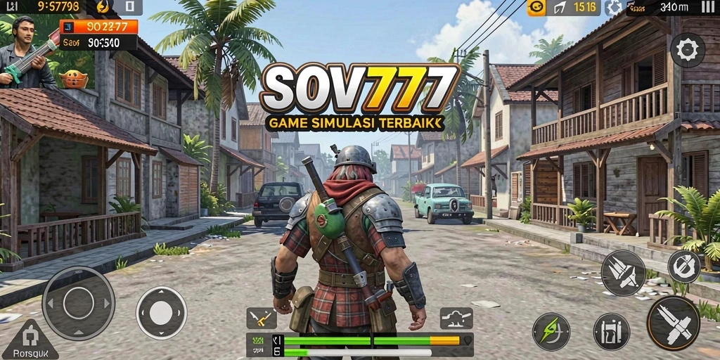 Tampilan gameplay menarik dari SOV777 yang menunjukkan simulasi interaktif.