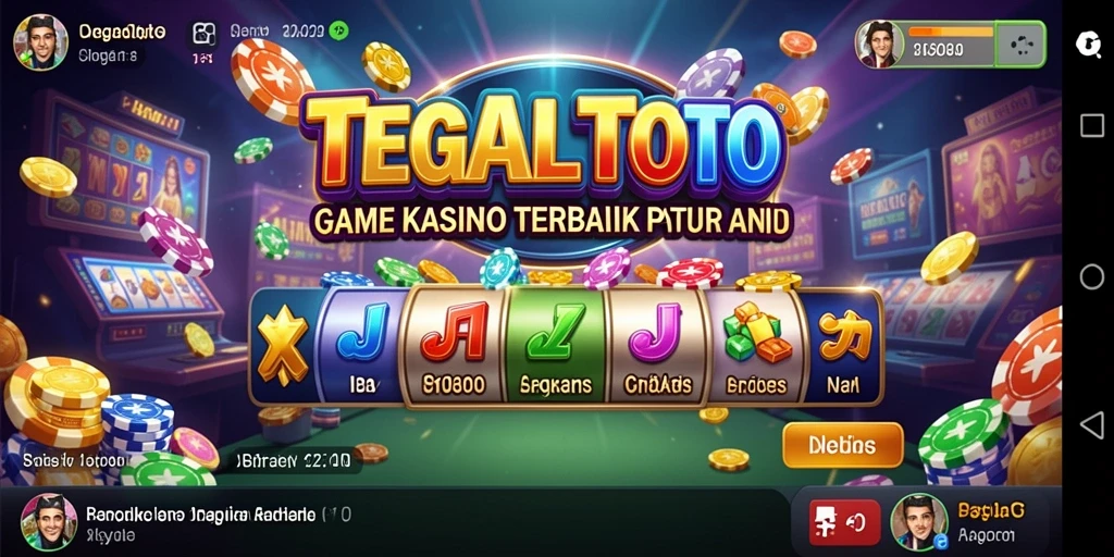 Tampilan gameplay menarik dari TEGALTOTO dengan suasana Kasino yang realistik.
